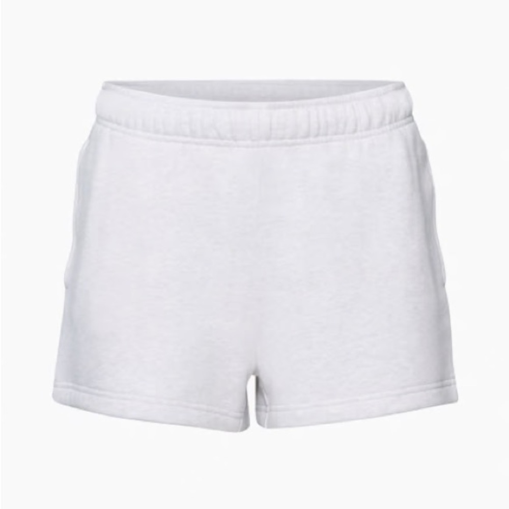 ARITZIA TNA COZY FLEECE BOYFRIEND BASIC 3" SWEATSHORT